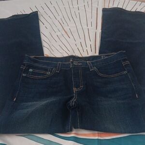 Calvin Klein Dark Indigo Flare Jeans